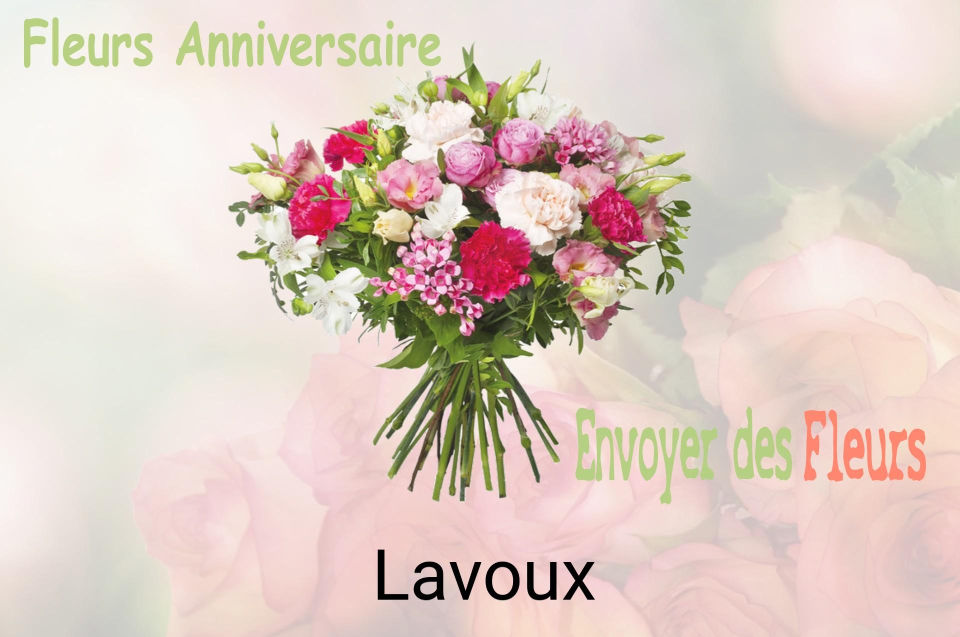 Bouquet de fleurs d’anniversaire livré à Lavoux