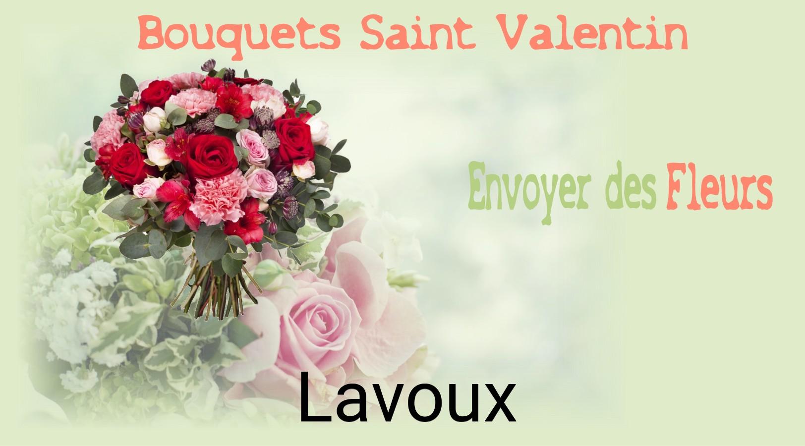 Roses de Saint-Valentin livrées à Lavoux