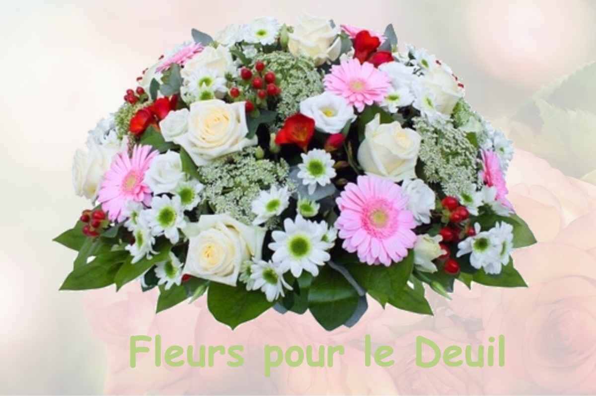 fleurs deuil LAVOUX